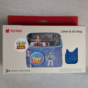 Tonies Listen & Go Bag Kids OS Blue NWT Disney Toy Story Carrying Case 11001762